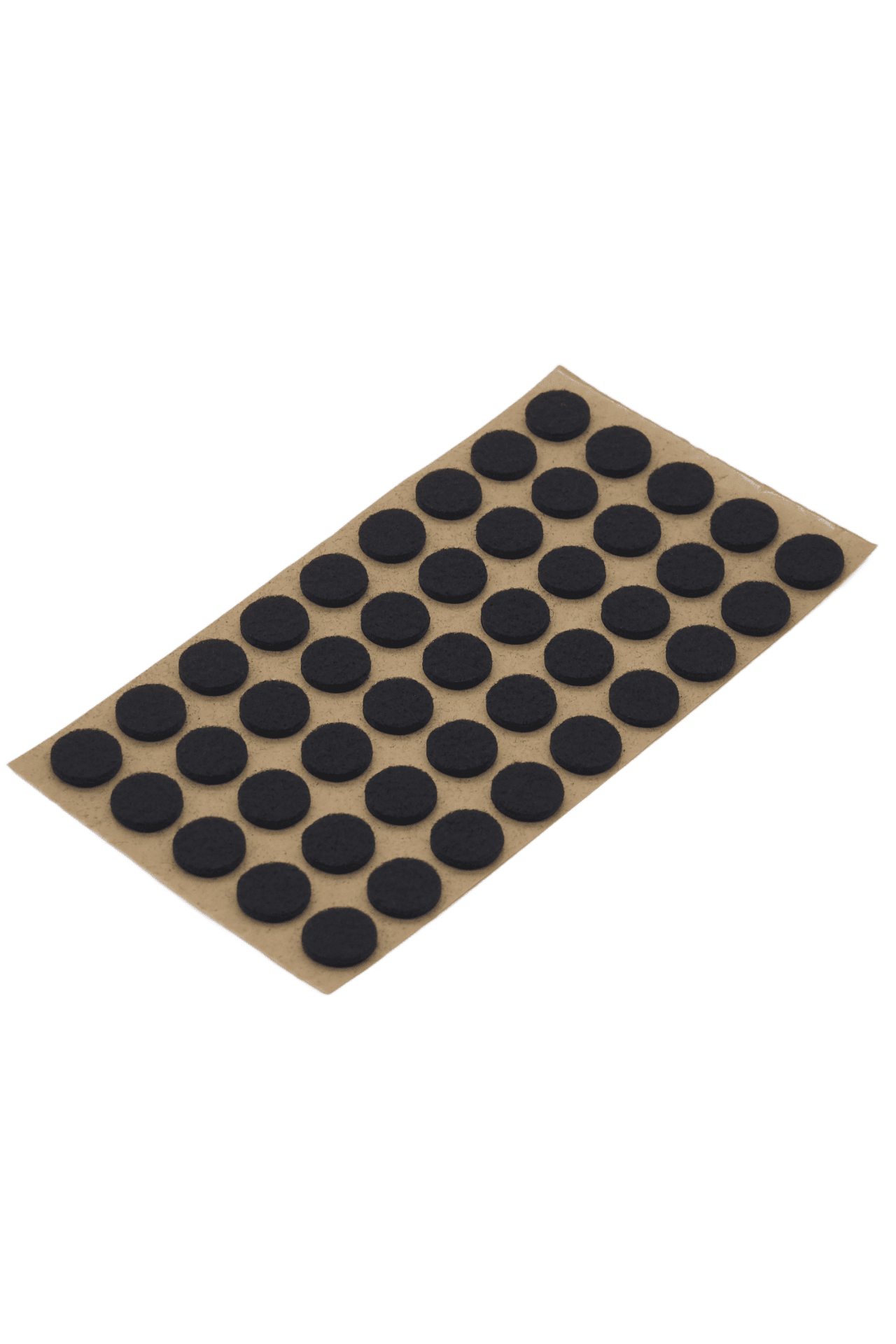 Opakowanie samoprzylepnych podkładek filcowych o kształcie koła w kolorze czarnym - 45 szt.